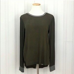 LOU & GREY | Kendal Crepe Long Sleeve Top *Sample*